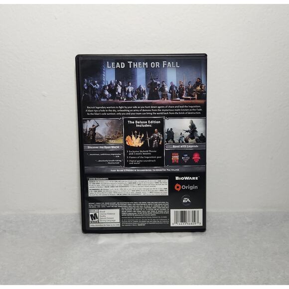 Dragon Age Inquisition Deluxe Edition PC Game (EA, 2014) CIB Pre-owned - Picture 2 of 5